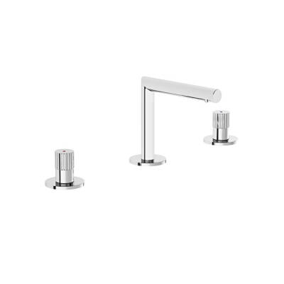 VitrA Origin Krom Üç Delikli Lavabo Bataryası - VİTRA