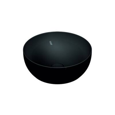 VitrA Outline 40 cm Mat Siyah Yuvarlak Lavabo - VİTRA