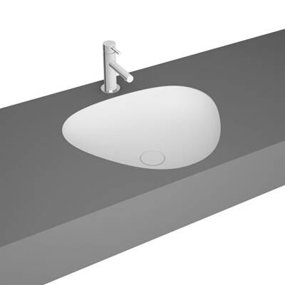 VitrA Plural 47 cm Mat Beyaz Üçgen Tezgah Altı Lavabo - VİTRA