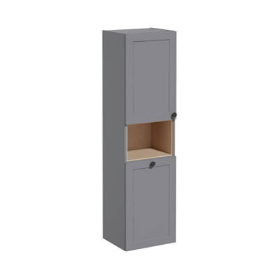 VitrA Root Classic Boy Dolabı, 40 cm, Mat Gri - VİTRA