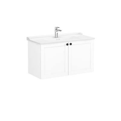 VitrA Root Classic Lavabo Dolabı, 100 cm, Mat Beyaz - VİTRA