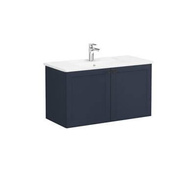 VitrA Root Classic Lavabo Dolabı, 100 cm, Mat Lacivert - VİTRA
