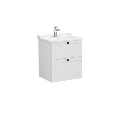 VitrA Root Classic, Lavabo Dolabı, 60 cm, 2 Çekmeceli - VİTRA