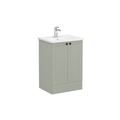 VitrA Root Classic, Lavabo Dolabı, 60 cm, Kapaklı/Yerden - VİTRA