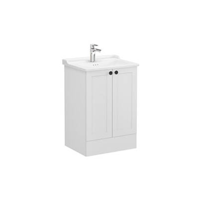 VitrA Root Classic, Lavabo Dolabı, 60 cm, Kapaklı/Yerden - VİTRA
