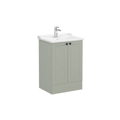 VitrA Root Classic, Lavabo Dolabı, 60 cm, Kapaklı/Yerden - VİTRA