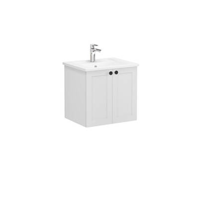 VitrA Root Classic Lavabo Dolabı, 60 cm, Mat Açık Gri - VİTRA