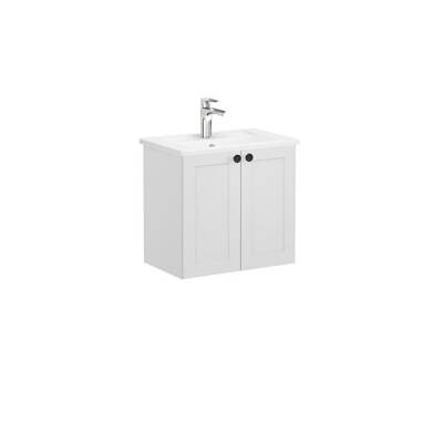 VitrA Root Classic Lavabo Dolabı, 60 cm, Mat Açık Gri - VİTRA