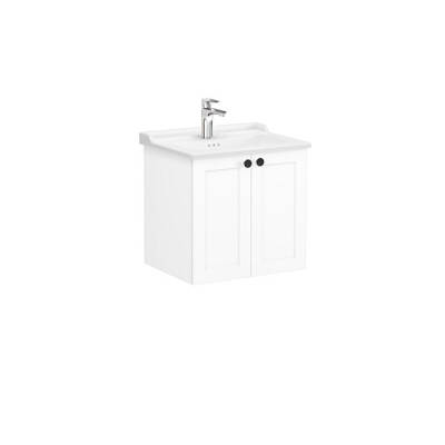 VitrA Root Classic Lavabo Dolabı, 60 cm, Mat Beyaz - VİTRA