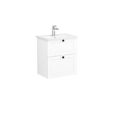 VitrA Root Classic Lavabo Dolabı, 60 cm, Mat Beyaz - VİTRA