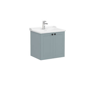 VitrA Root Classic Lavabo Dolabı, 60 cm, Mat Fiyord Yeşili - VİTRA