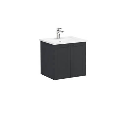 VitrA Root Classic Lavabo Dolabı, 60 cm, Mat Grafit - VİTRA