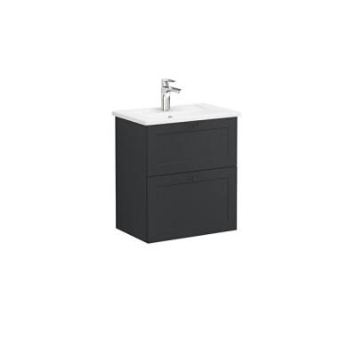 VitrA Root Classic Lavabo Dolabı, 60 cm, Mat Grafit - VİTRA
