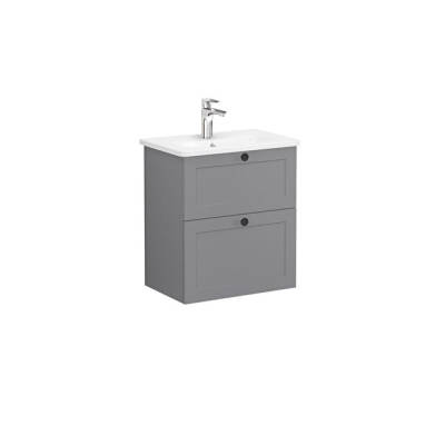 VitrA Root Classic Lavabo Dolabı, 60 cm, Mat Gri - VİTRA