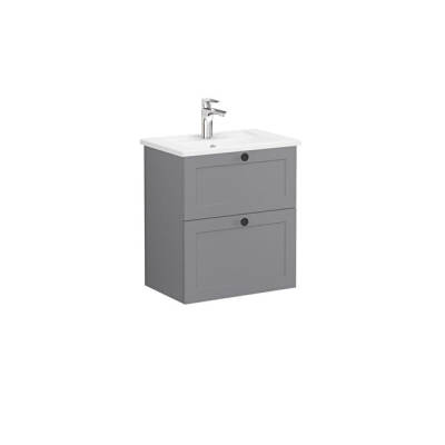 VitrA Root Classic Lavabo Dolabı, 60 cm, Mat Gri - VİTRA