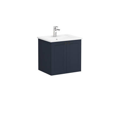 VitrA Root Classic Lavabo Dolabı 60 cm, Mat Lacivert - VİTRA