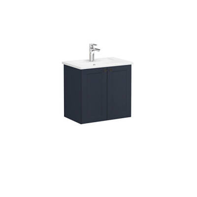 VitrA Root Classic Lavabo Dolabı, 60 cm, Mat Lacivert - VİTRA