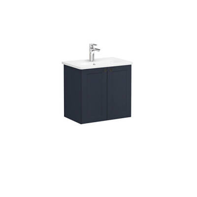 VitrA Root Classic Lavabo Dolabı 60 cm, Mat Lacivert - VİTRA