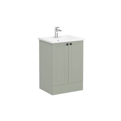 VitrA Root Classic Lavabo Dolabı, 60 cm Mat Retro Yeşil - VİTRA