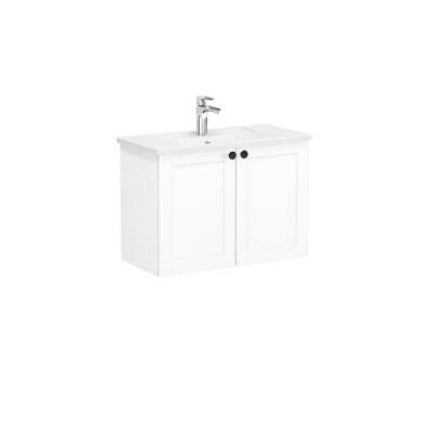 VitrA Root Classic Lavabo Dolabı, 80 cm, Mat Beyaz - VİTRA