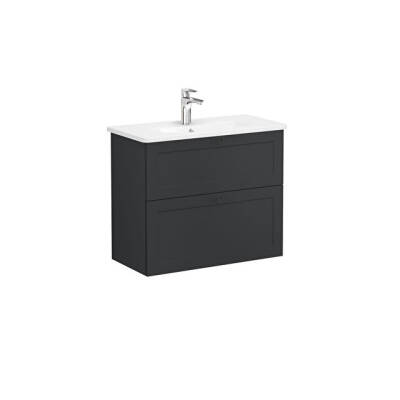 VitrA Root Classic Lavabo Dolabı, 80 cm, Mat Grafit - VİTRA