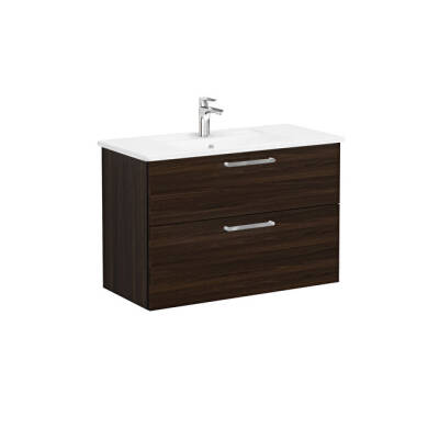 VitrA Root Flat 100 cm Ceviz Lavabo Alt Dolabı - VİTRA