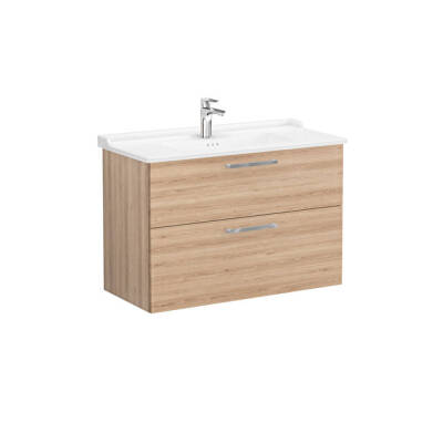 VitrA Root Flat 100 cm Doğal Meşe Lavabo Alt Dolabı - VİTRA