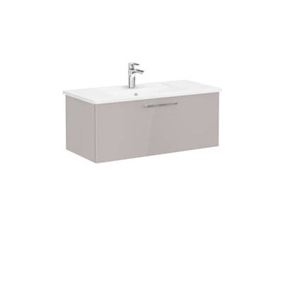 VitrA Root Flat 100 cm Parlak Sahra Beji Lavabo Alt Dolabı - VİTRA