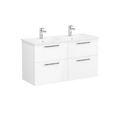 VitrA Root Flat 120 cm Parlak Beyaz Lavabo Alt Dolabı - VİTRA