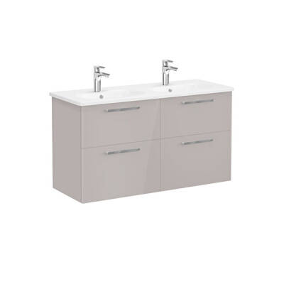 VitrA Root Flat 120 cm Parlak Sahra Beji Lavabo Alt Dolabı - VİTRA