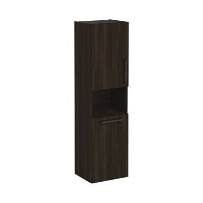 VitrA Root Flat 40 cm Çamaşır Sepetli Ceviz Boy Dolabı - VİTRA