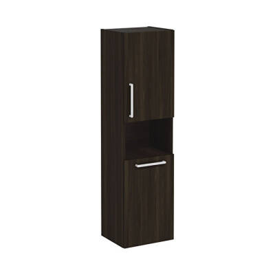 VitrA Root Flat 40 cm Çamaşır Sepetli Ceviz Boy Dolabı - VİTRA