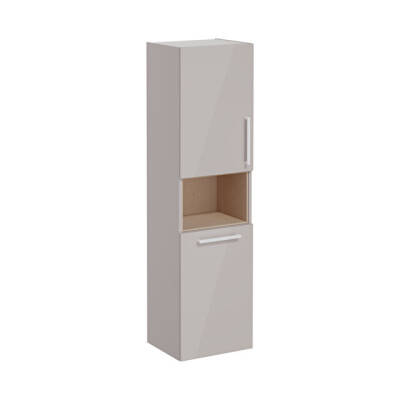 VitrA Root Flat 40 cm Çamaşır Sepetli Parlak Sahra Beji Boy Dolabı - VİTRA