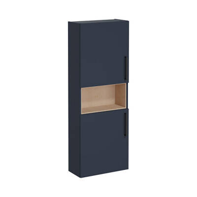 VitrA Root Flat 55 Dar Kısa Mat Lacivert Boy Dolabı - VİTRA