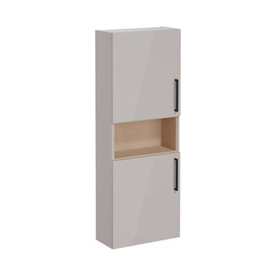 VitrA Root Flat 55 Dar Kısa Parlak Sahra Beji Boy Dolabı - VİTRA