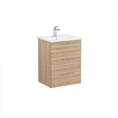 VitrA Root Flat 60 cm Doğal Meşe Lavabo Alt Dolabı - VİTRA
