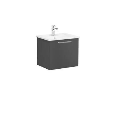 VitrA Root Flat 60 cm Mat Fırtına Gri Lavabo Alt Dolabı - VİTRA