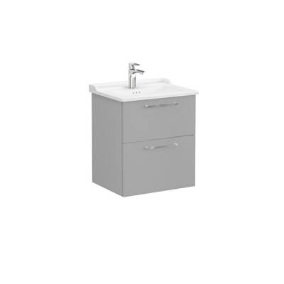 VitrA Root Flat 60 cm Mat Kaya Gri Lavabo Alt Dolabı - VİTRA