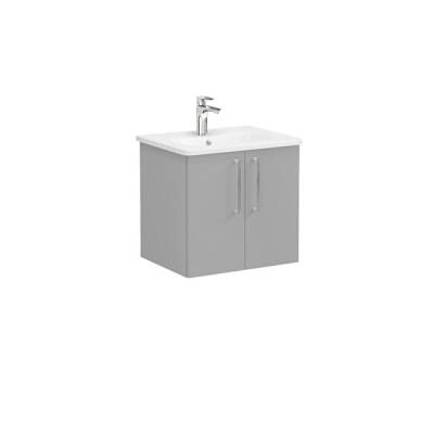 VitrA Root Flat 60 cm Mat Kaya Gri Lavabo Alt Dolabı - VİTRA