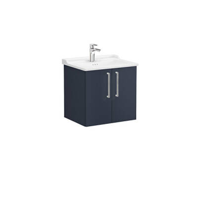 VitrA Root Flat 60 cm Mat Lacivert Lavabo Alt Dolabı - VİTRA