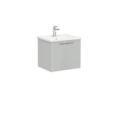 VitrA Root Flat 60 cm Parlak İnci Grisi Lavabo Alt Dolabı - VİTRA