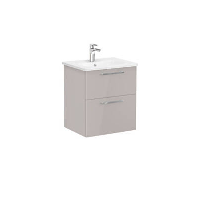 VitrA Root Flat 60 cm Parlak Sahra Beji Lavabo Alt Dolabı - VİTRA