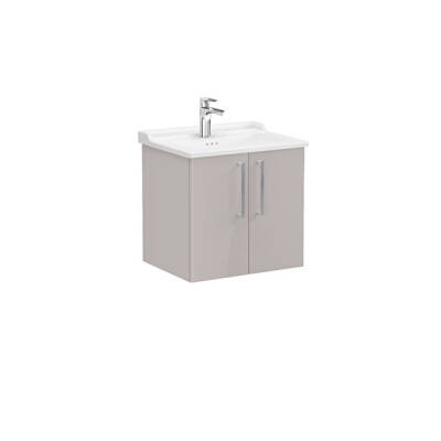 VitrA Root Flat 60 cm Parlak Sahra Beji Lavabo Alt Dolabı - VİTRA