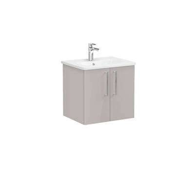 VitrA Root Flat 60 cm Parlak Sahra Beji Lavabo Alt Dolabı - VİTRA