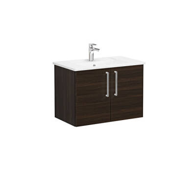 VitrA Root Flat 80 cm Ceviz Lavabo Alt Dolabı - VİTRA