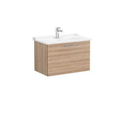 VitrA Root Flat 80 cm Doğal Meşe Lavabo Alt Dolabı - VİTRA