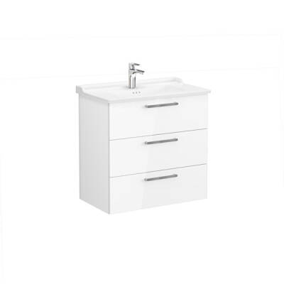 VitrA Root Flat 80 cm Parlak Beyaz Lavabo Alt Dolabı - VİTRA