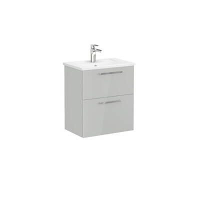 VitrA Root Flat Lavabo Dolabı, 2 Çekmeceli, Dar, 60 cm - VİTRA