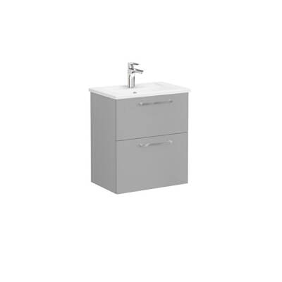 VitrA Root Flat Lavabo Dolabı, 2 Çekmeceli, Dar, 60 cm - VİTRA
