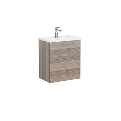 VitrA Root Flat Lavabo Dolabı, 2 Çekmeceli, Dar, 60 cm - VİTRA